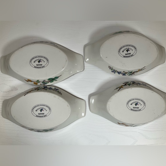 Vintage Woodhill by Citation 8 1/2” Fine Bakeware|AuGratin Dish- Set of 4 - Picture 2 of 7